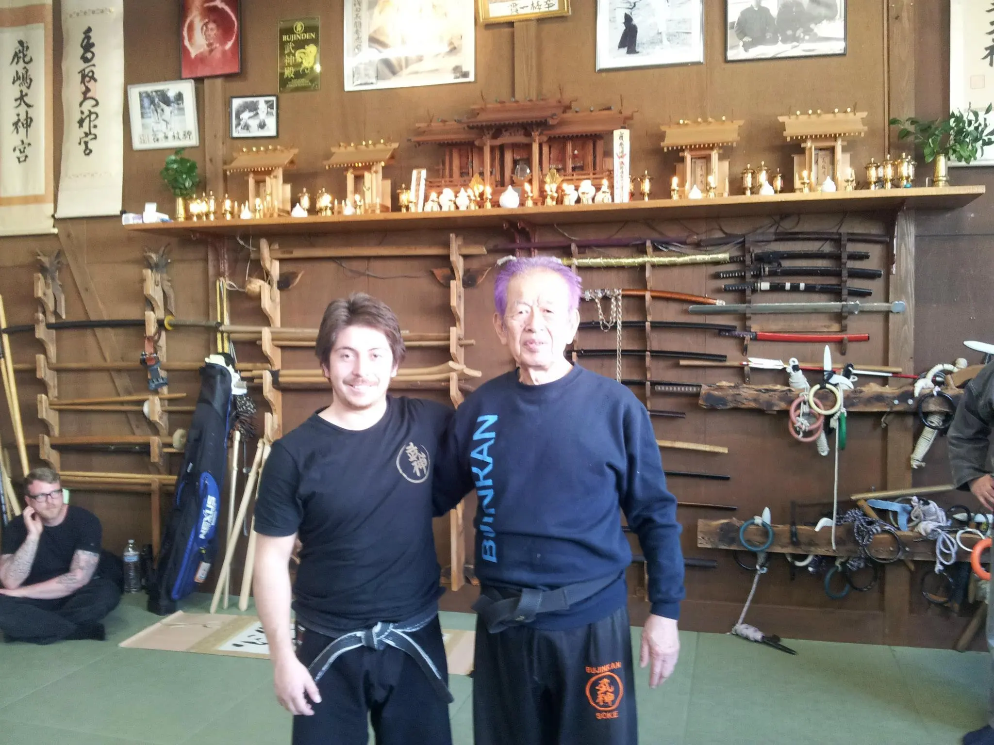 Práctica en el Dōjō